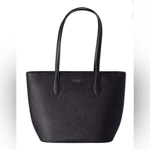 Kate Spade Black Sparkle Tote